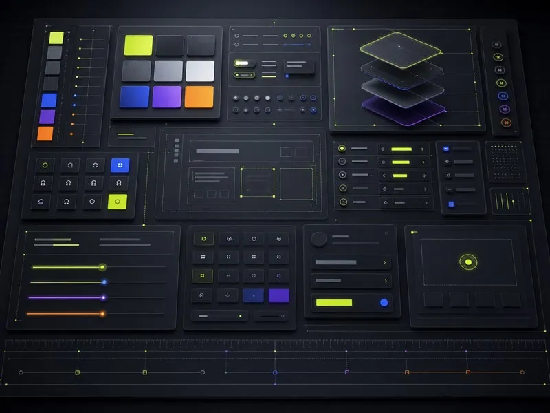 Before: Wireframe structural blueprint